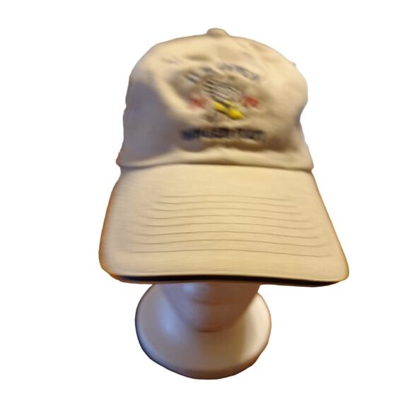 Men's golf cap beige 2006 - Picture 1 of 4